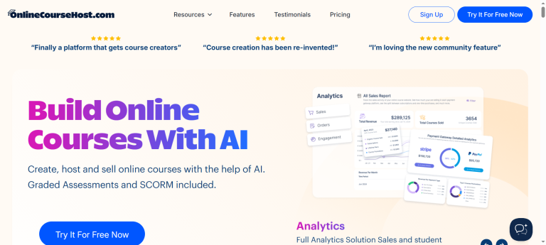 OnlineCourseHost.com